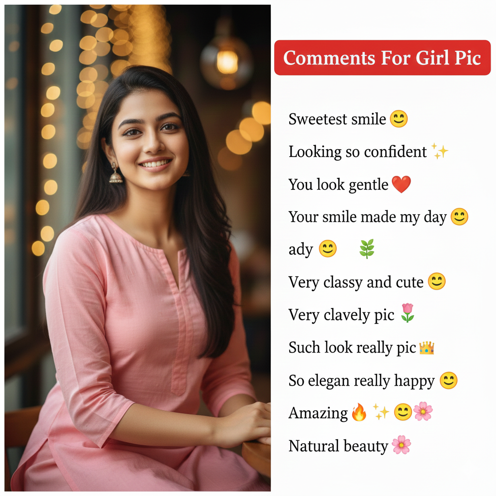 Comment for Girl Pic in English